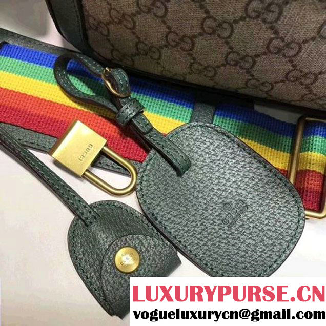 Gucci GG Supreme Briefcase with Web 484663 Green Fall/Winter 2017 (XYS-7102426 )