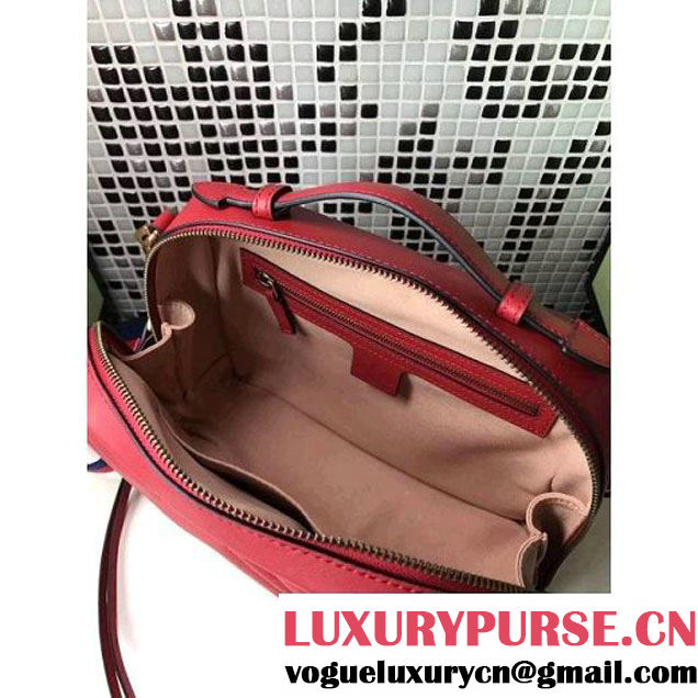 Gucci GG Marmont Matelassé Shoulder Bag 498100 Red 2017 (XYS-7102423 )