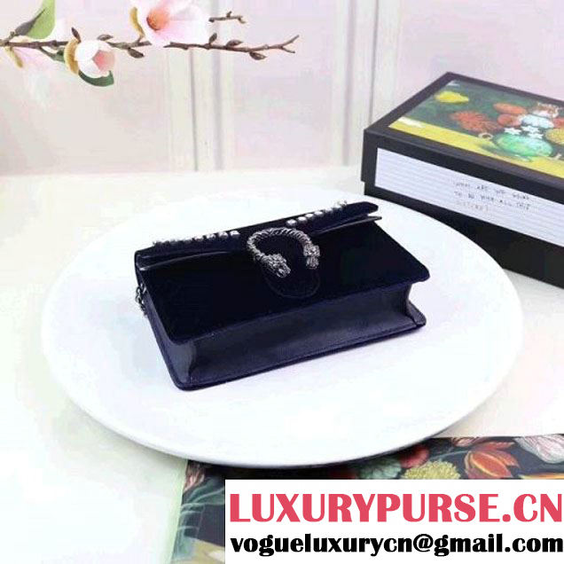 Gucci Dionysus Super Mini Bag with Crystals 476432 Black 2017 (XYS-7102414 )