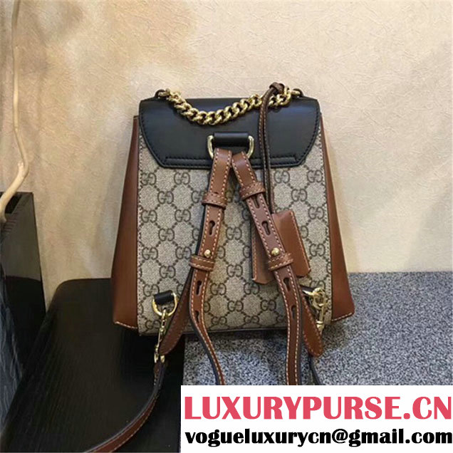 Gucci Padlock GG Supreme Backpack 498194 2017 (SPM-7102801 )