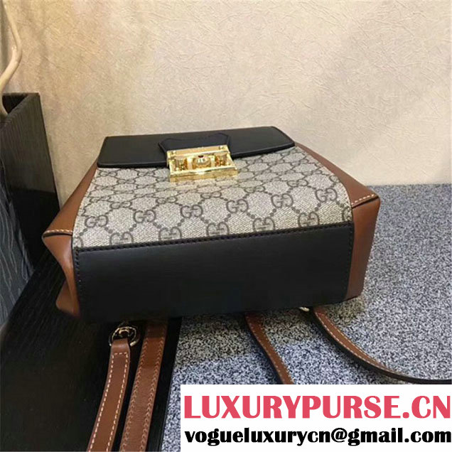 Gucci Padlock GG Supreme Backpack 498194 2017 (SPM-7102801 )