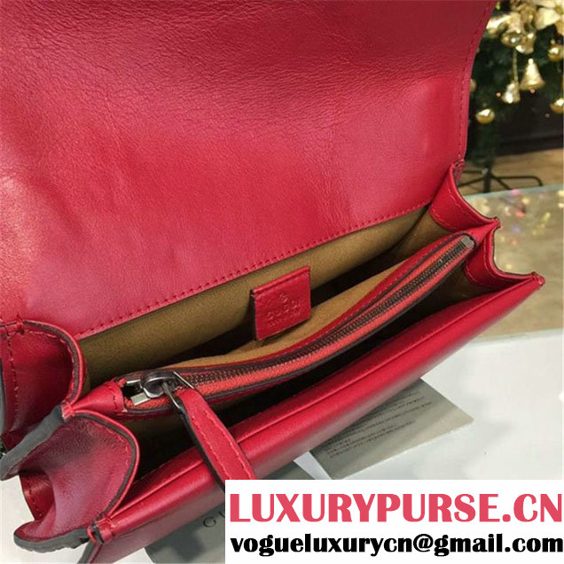 Gucci Dionysus Arabesque Shoulder Small Bag Fall Winter 2016 Collection Red Beige