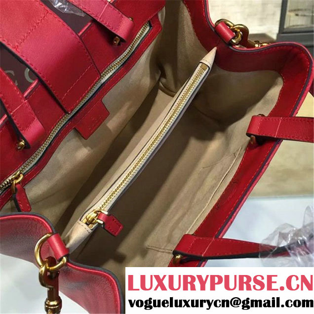 Gucci GG Marmont Matelassé 2.0 Medium Quilted Tote Bag Fall Winter 2016 Collection Red