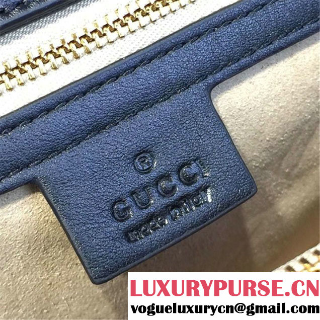Gucci GG Marmont Matelassé 2.0 Medium Quilted Tote Bag Fall Winter 2016 Collection Black