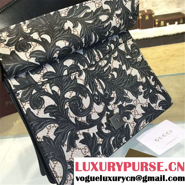 Gucci Dionysus Arabesque Shoulder Large Bag Fall Winter 2016 Collection Black