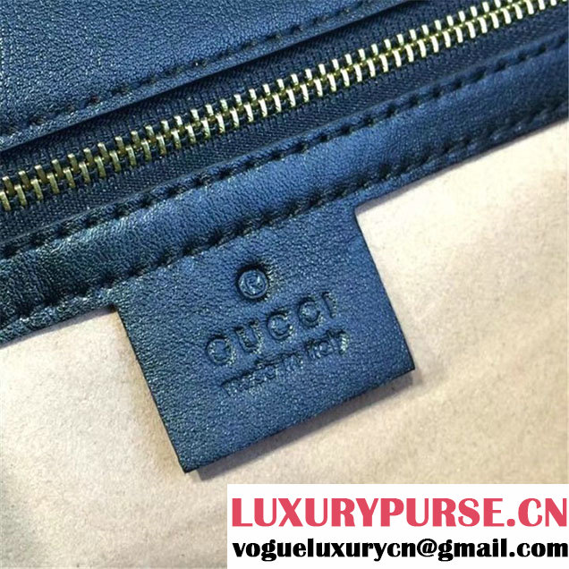 Gucci Marmont Matelassé Large Shoulder Bag Original Leather Fall Winter 2016 Collection Black