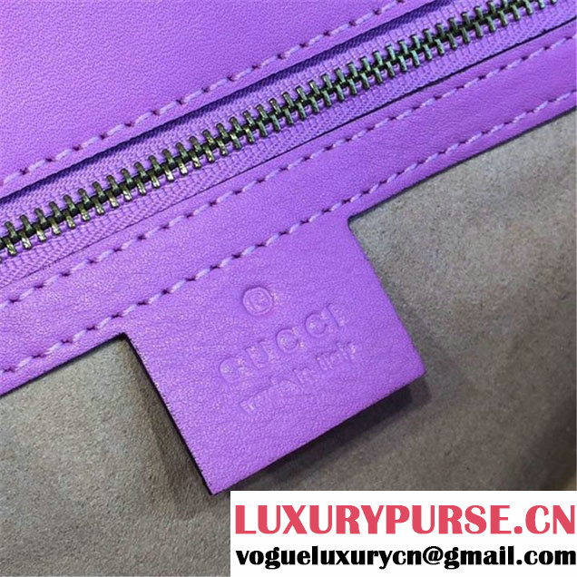 Gucci Marmont Matelassé Large Shoulder Bag Original Leather Fall Winter 2016 Collection Pink