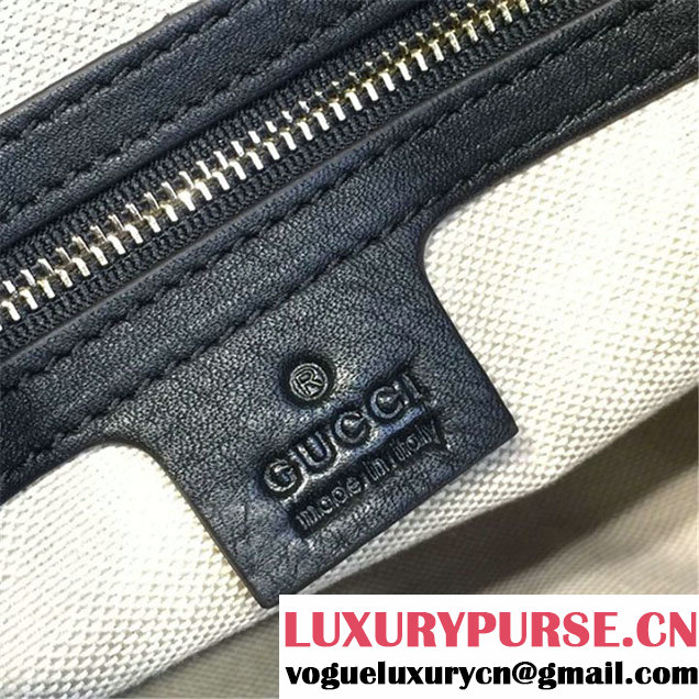 Gucci Soho Double Handle Satchel Chain Bag Original Leather Fall Winter 2016 Collection Black
