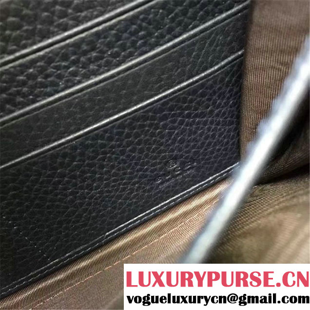 Gucci Crystal Dionysus Wallet On A Chain 20cm Shoulder Bag Gold Harware Spring Summer 2017 Collection Black