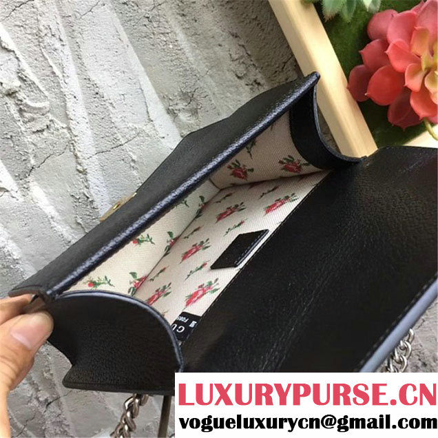 Gucci Dionysus Mini 20cm Shoulder Bag Gold Hardware Spring Summer 2017 Collection Black