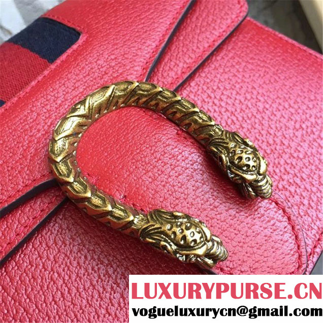 Gucci Dionysus Mini 20cm Shoulder Bag Gold Hardware Spring Summer 2017 Collection Hibiscus Red