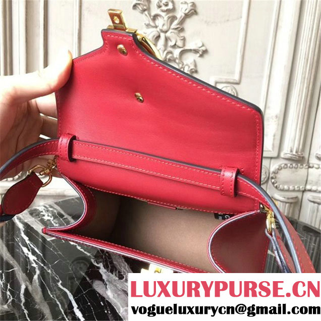 Gucci Sylvie Mini Satchel 20cm Bag with Rope 470270 Spring Summer 2017 Collection Red