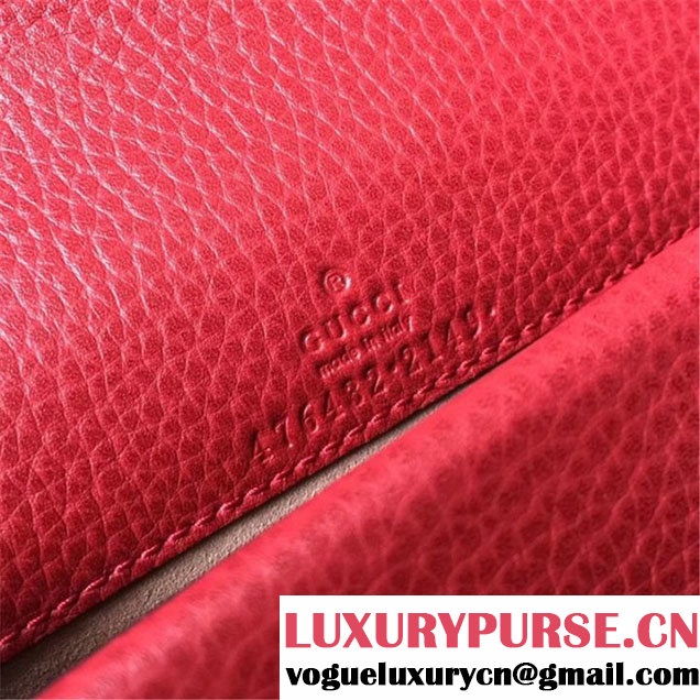 Gucci Dionysus Super Mini Bag 17cm 476432 Fall Winter 2017 Collection Red