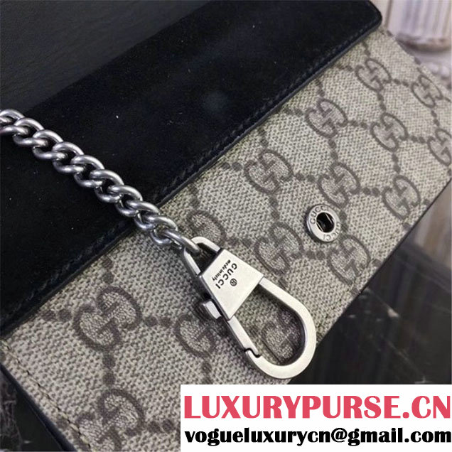 Gucci Dionysus Super Mini Bag 17cm 476432 Fall Winter 2017 Collection Beige Black