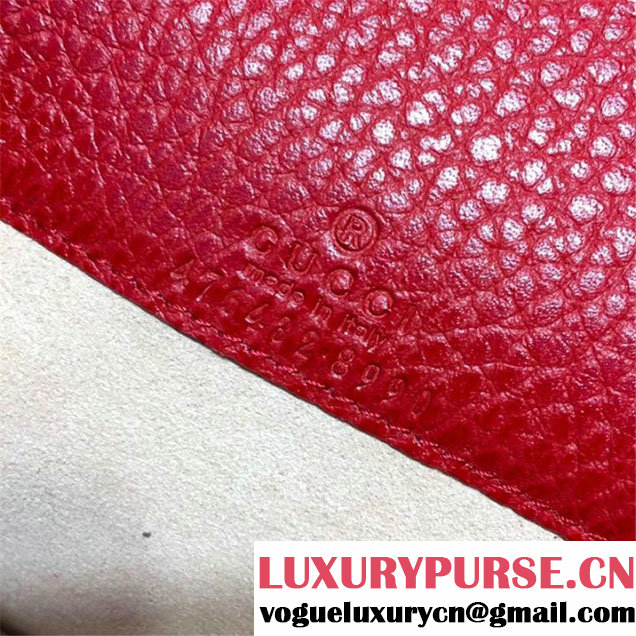 Gucci Dionysus Super Mini Bag with Crystals Calfskin Leather 17cm 476432 Fall Winter 2017 Collection Red