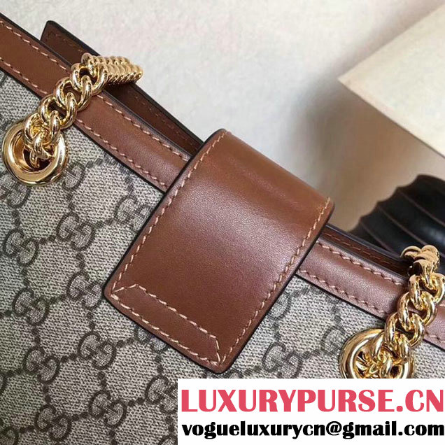 Gucci Padlock Small GG Shoulder Bag 498156 KHNKG 8534 Beige