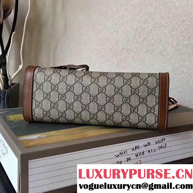 Gucci Padlock Small GG Shoulder Bag 498156 KHNKG 8534 Beige