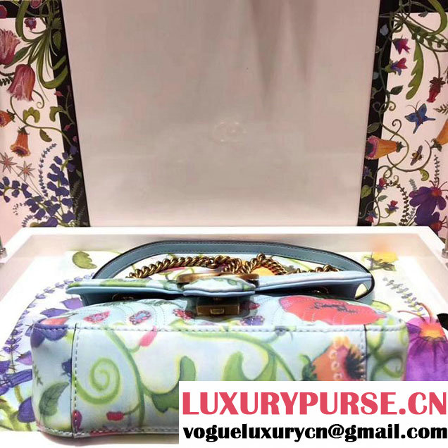 Gucci Unskilled Worker GG Marmont Shoulder Bag 22cm 446744