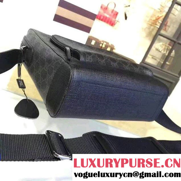 Gucci GG Messenger Bag For Men 429018 All Black (2A010-7112128 )