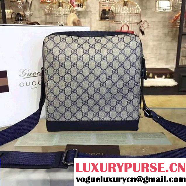 Gucci GG Messenger Bag For Men 429018 Blue (2A010-7112127 )