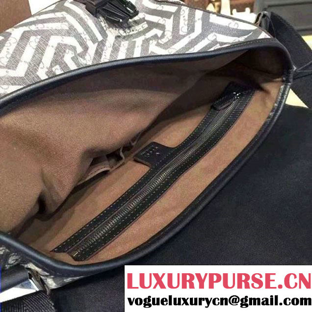 Gucci GG/Leather Medium Messenger Bag For Men 406367 (2A010-7112125 )