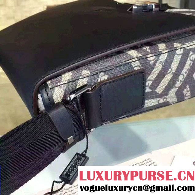 Gucci GG/Leather Small Buckle Messenger Bag For Men 406368  (2A010-7112124 )