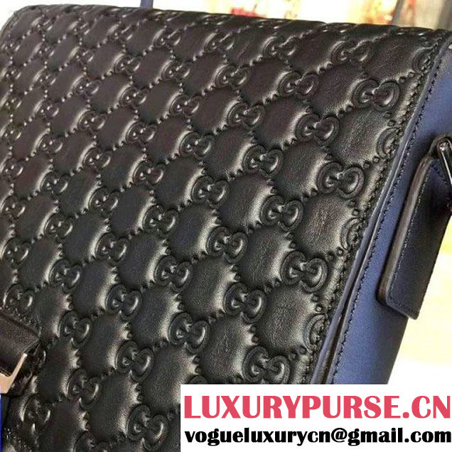 Gucci Signature Leather Small Buckle Messenger Bag For Men 406368  (2A010-7112122 )