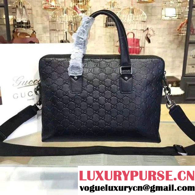 Gucci Signature Leather Flat Messenger For Men 400869 (2A010-7112121 )