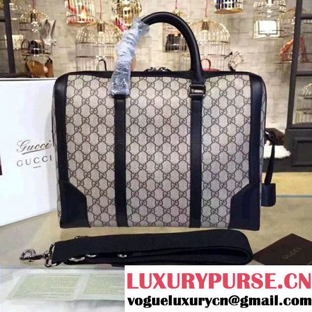 Gucci GG/Leather Brifcase Bag For Men 406384  (2A010-7112132 )