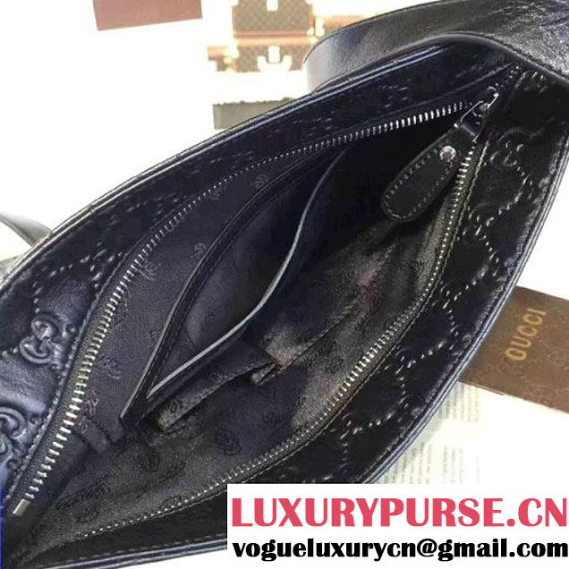 Gucci Signature Leather Brifcase Bag For Men 201446  (2A010-7112120 )