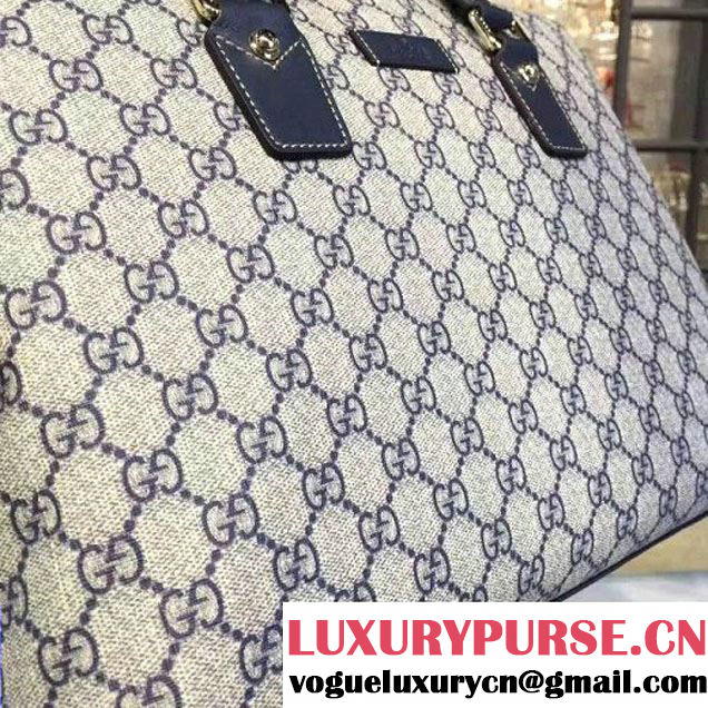 Gucci GG Supreme Brifcase For Men 311001 Blue (2A010-7112119 )