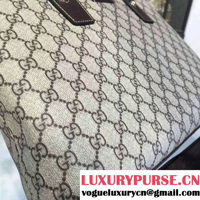 Gucci GG Supreme Brifcase For Men 311001 Brown (2A010-7112118 )