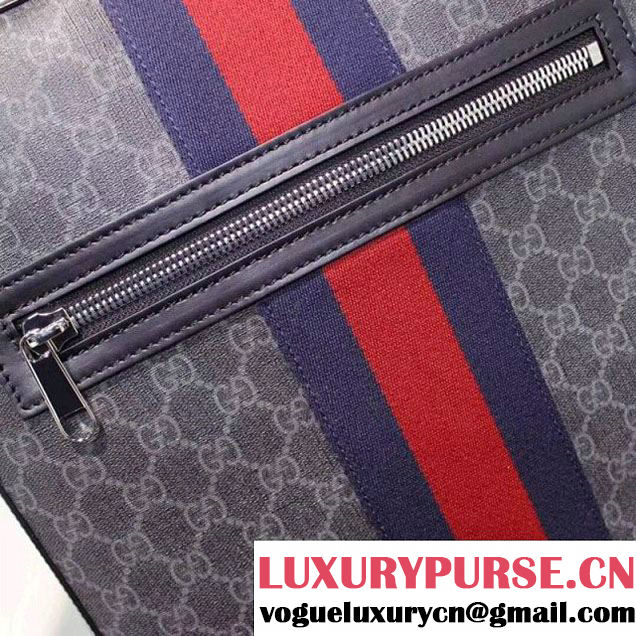 Gucci GG Supreme Backpack 478324 Black 2017 (XYS-7120506 )