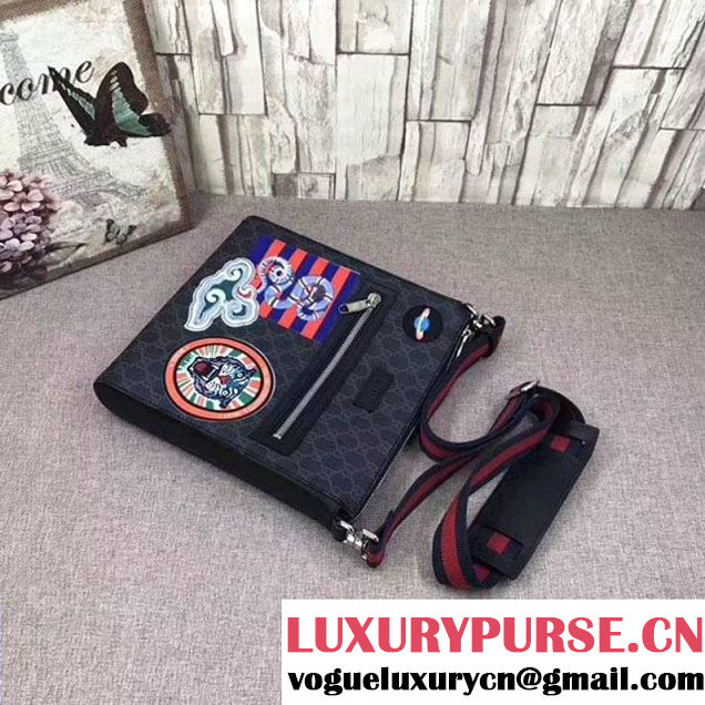 Gucci Night Courrier GG Supreme Messenger Bag 474137 2017 (XYS-7120509 )