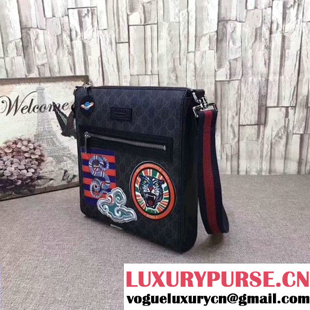 Gucci Night Courrier GG Supreme Messenger Bag 474137 2017 (XYS-7120509 )