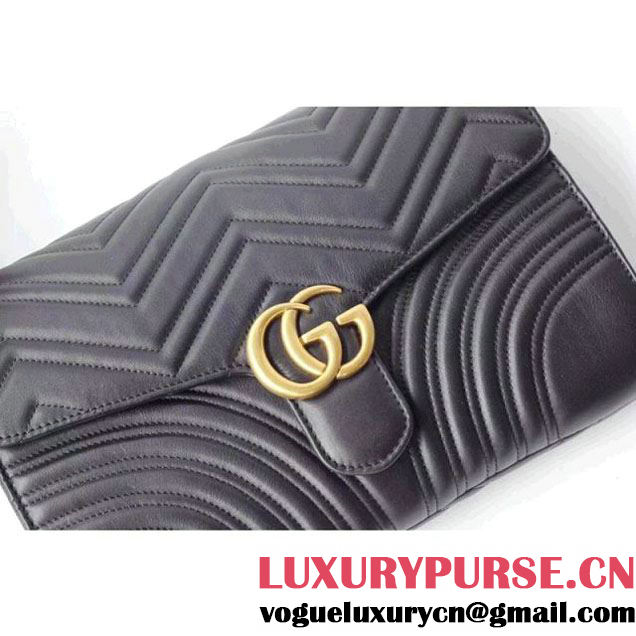 Gucci GG Marmont Clutch 498079 Black 2017 (XYS-7120525 )