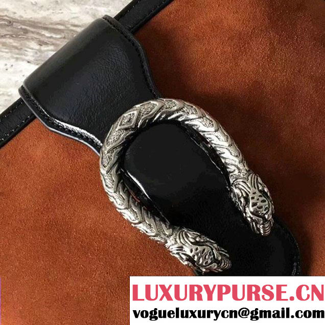Gucci Suede Dionysus Medium Bucket Bag 499622 Brown 2018 (SLP-7122009 )