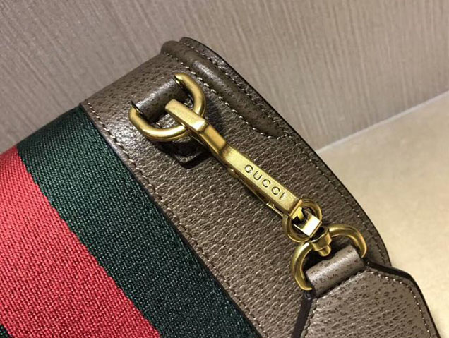 Gucci Totem Small Shoulder Bag 500756 Brown Leather