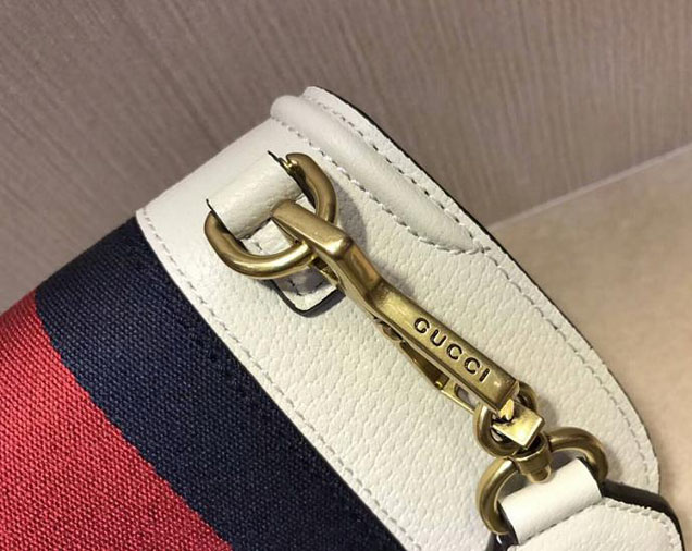 Gucci Totem Small Shoulder Bag 505388 Ivory Leather