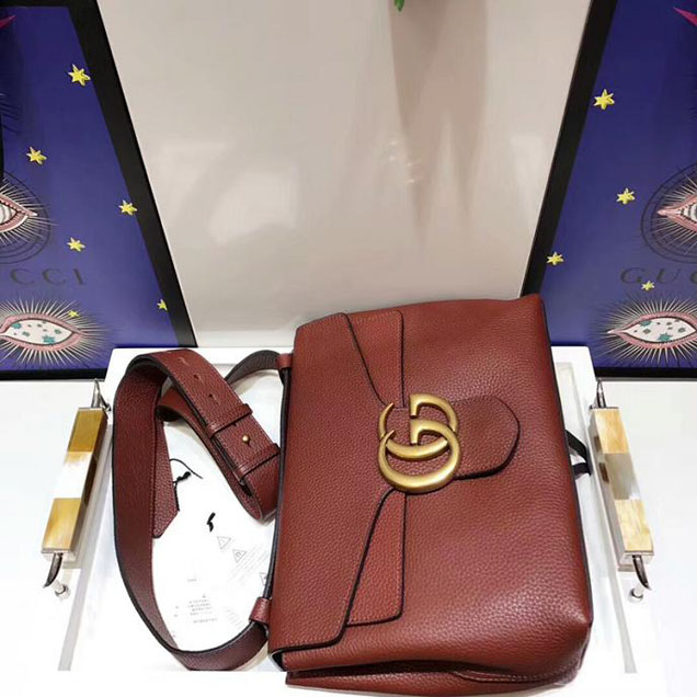 Gucci GG Marmont Shoulder Bag Brown 2018 Collection