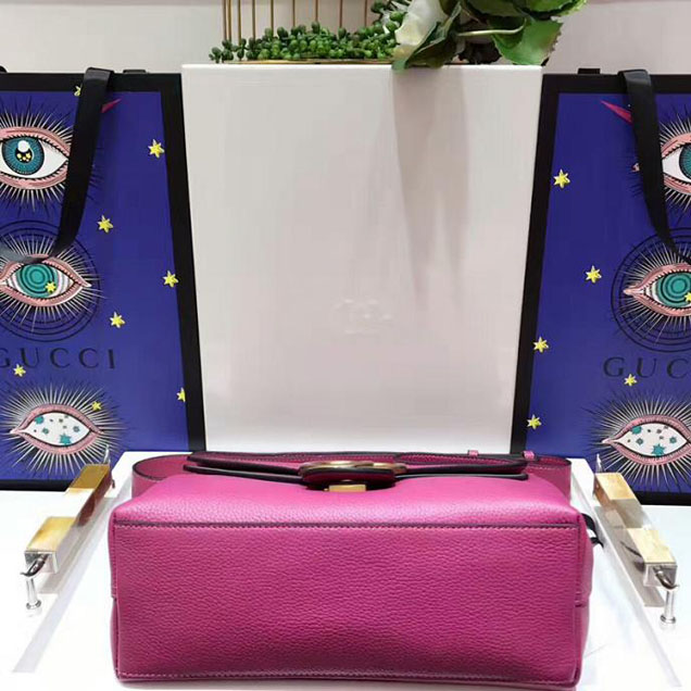 Gucci GG Marmont Shoulder Bag Fuchsia 2018 Collection
