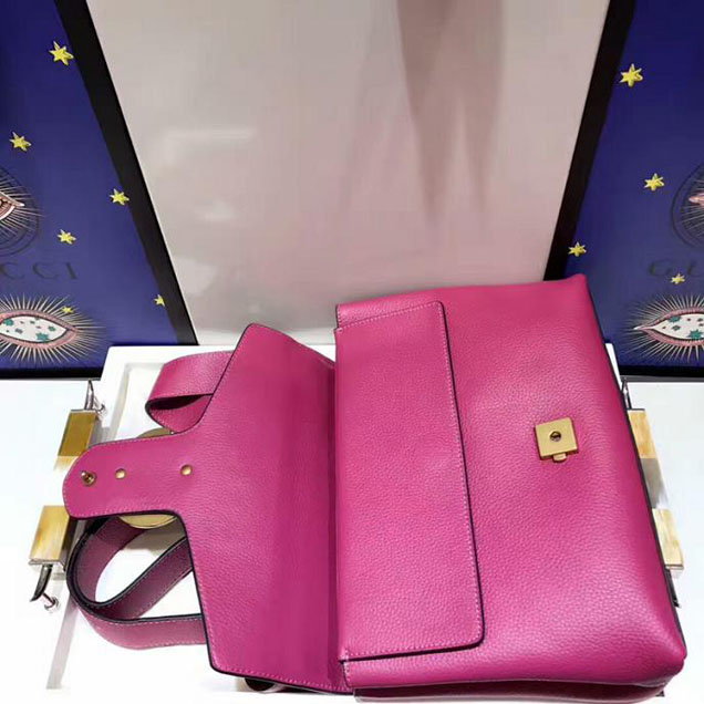 Gucci GG Marmont Shoulder Bag Fuchsia 2018 Collection