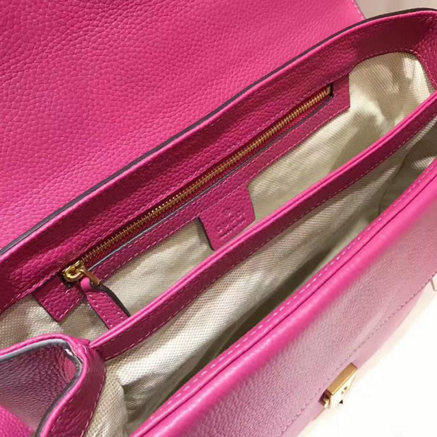 Gucci GG Marmont Shoulder Bag Fuchsia 2018 Collection
