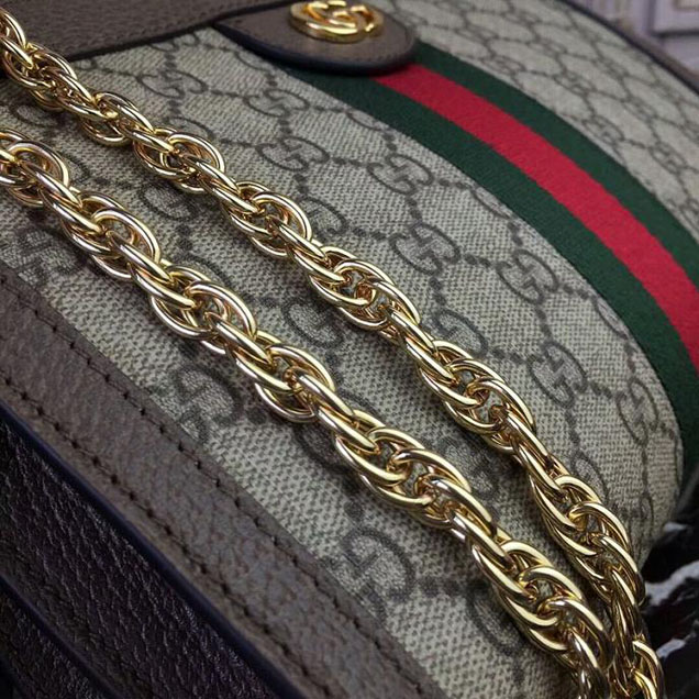 Gucci Ophidia GG Medium Shoulder Bag 503876 Beige
