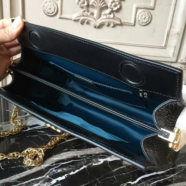 Gucci Ophidia Embroidered Medium Shoulder Bag 503876 Blue