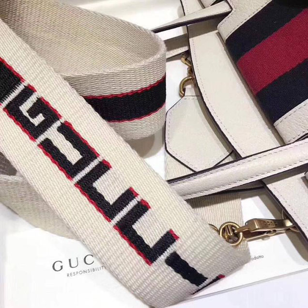 Gucci Totem Medium Top Handle Bag 505344 White