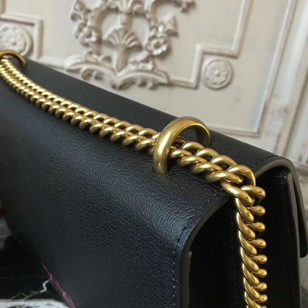 Gucci GG Marmont Box Shoulder Bag 2018 Collection Black