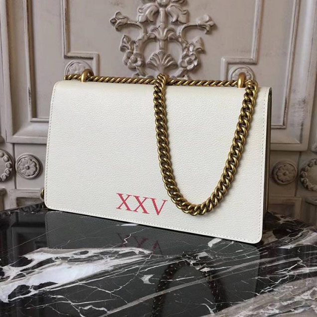 Gucci GG Marmont Box Shoulder Bag 2018 Collection White