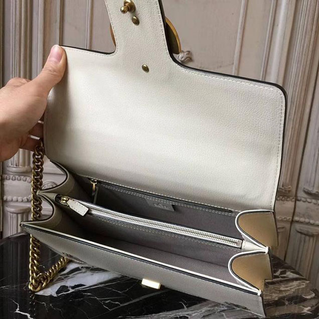 Gucci GG Marmont Box Shoulder Bag 2018 Collection White