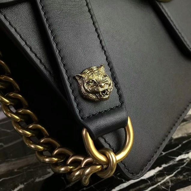 Gucci GG Marmont Box Shoulder Bag 476468 Black